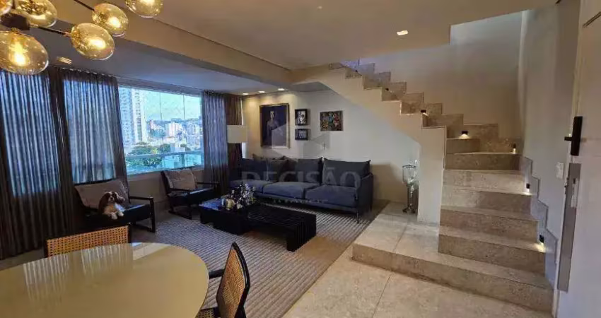 Cobertura à venda, 3 quartos, 1 suíte, 4 vagas, savassi - belo horizonte/mg