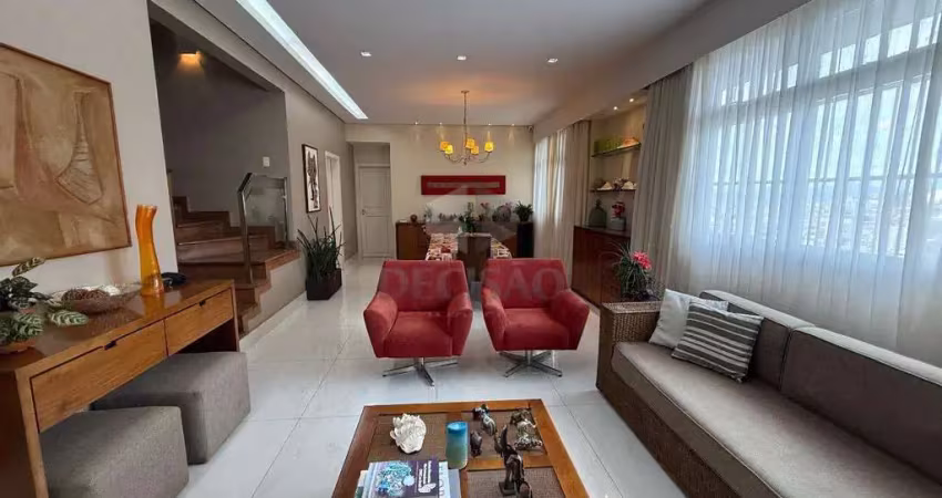 Cobertura à venda, 4 quartos, 1 suíte, 4 vagas, funcionários - belo horizonte/mg