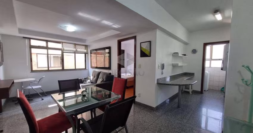 Apartamento para aluguel, 1 quarto, 1 suíte, 1 vaga, Santa Efigênia - Belo Horizonte/MG