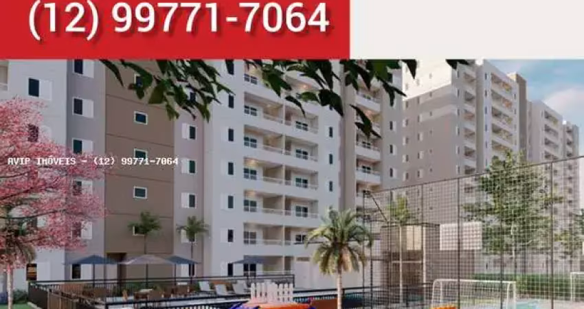 Apartamento para venda em taubaté, parque paduan, 2 dormitórios, 1 banheiro, 1 vaga