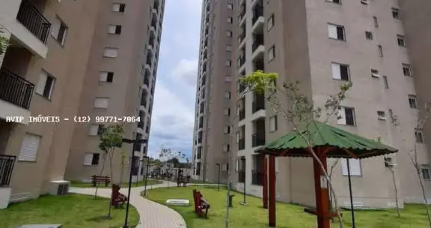 Apartamento para venda em taubaté, vila são geraldo, 2 dormitórios, 1 suíte, 2 banheiros, 1 vaga