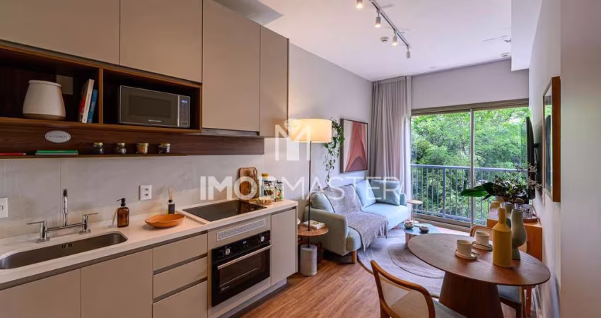 Apartamento com 41.0 m², para alugar no edifício Ayra em Santa Cecília