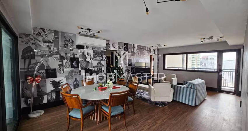 Apartamento com 163.0 m², 3 quartos sendo 3 suítes com varanda gourmet à venda no bairro Indianópolis.