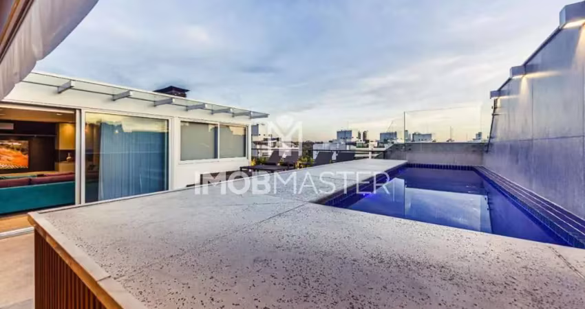 Cobertura de 376m², 4 suítes, 4 vagas e reformada na granja julieta.