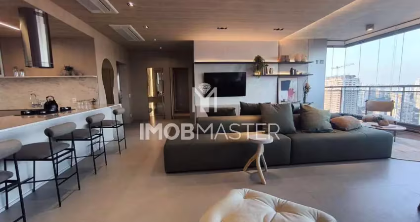 Apartamento com 197 m², 3 quartos sendo 3 suítes à venda no bairro jardim das acácias.