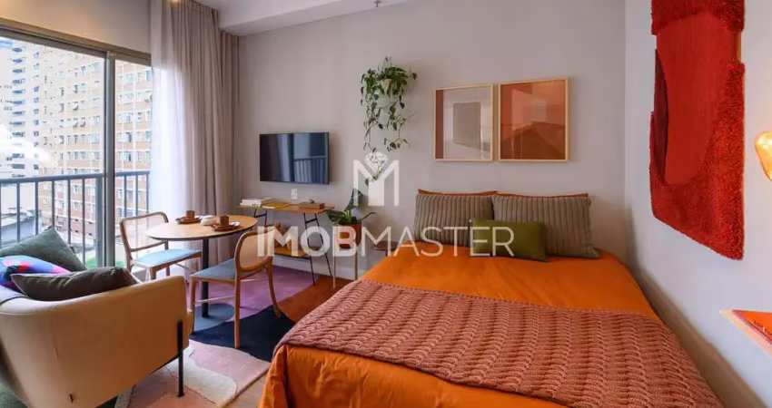 Studio com 25 m², 1 quarto sendo 1 suíte para alugar no edificio hayra