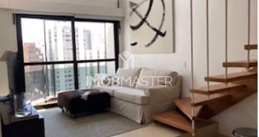 Duplex com 58 m², para alugar no bairro itaim bibi.