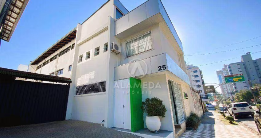 Sala para alugar, 450 m² por R$ 9.500,00/mês - Ponta Aguda - Blumenau/SC