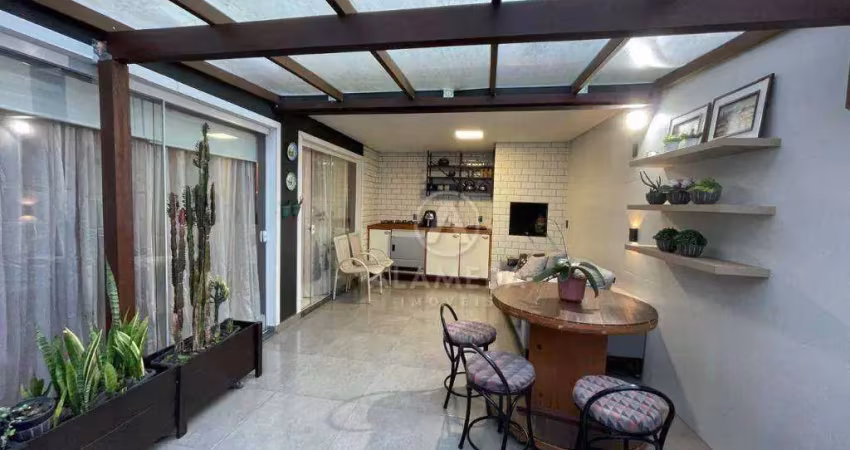 Sobrado à venda, 133 m² por r$ 680.000,00 - velha central - blumenau/sc