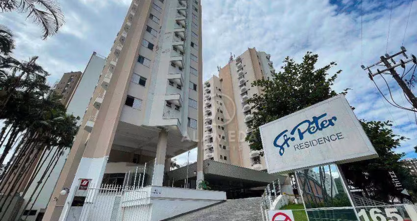 Apartamento para alugar, 50 m² por R$ 2.900,00/mês - Victor Konder - Blumenau/SC