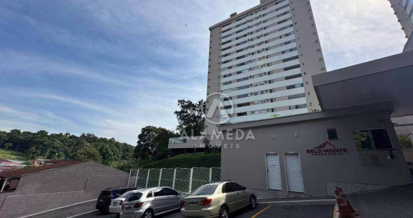 Apartamento com 2 dormitórios à venda, 72 m² por R$ 550.000,00 - Velha - Blumenau/SC