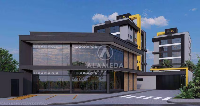 Apartamento com 2 dormitórios à venda, 56 m² por R$ 322.000,00 - Rio Morto - Indaial/SC
