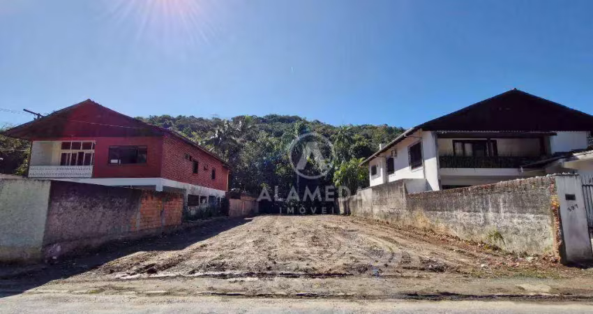 Terreno à venda, 1634 m² por r$ 650.000,00 - ribeirão fresco - blumenau/sc