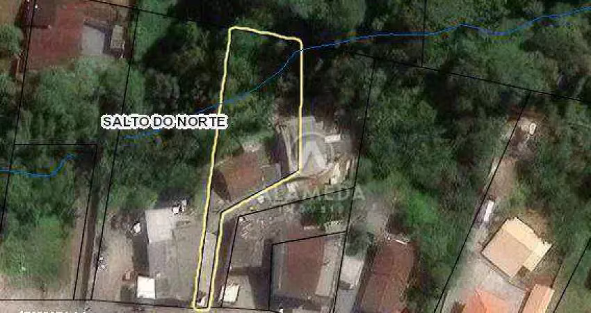 Terreno à venda, 790 m² por r$ 470.000,01 - salto do norte - blumenau/sc