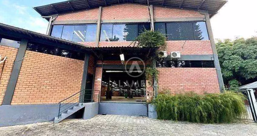 Galpão para alugar, 1700 m² por r$ 25.951,95/mês - velha central - blumenau/sc
