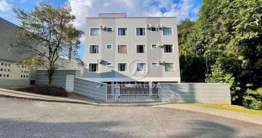 Apartamento com 2 dormitórios à venda por r$ 390.000,00 - salto weissbach - blumenau/sc
