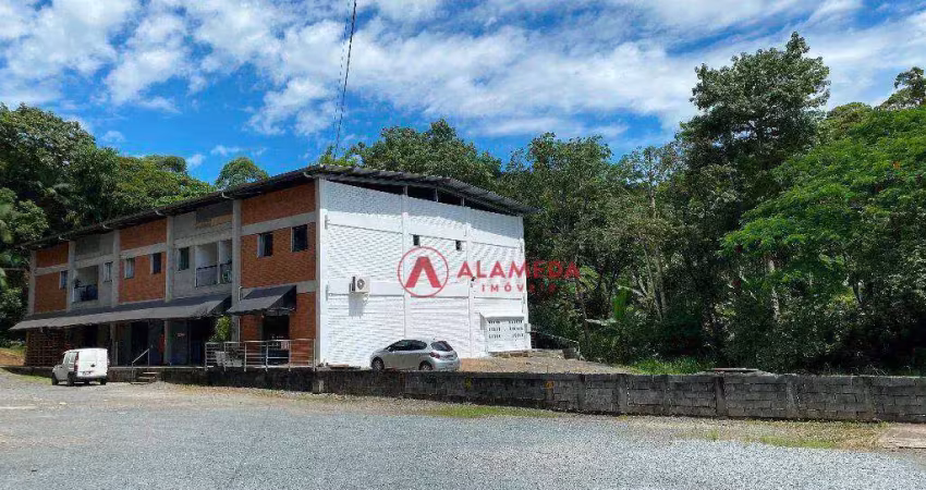 Apartamento com 2 dormitórios para alugar, 50 m² por r$ 1.600,00/mês - fortaleza - blumenau/sc