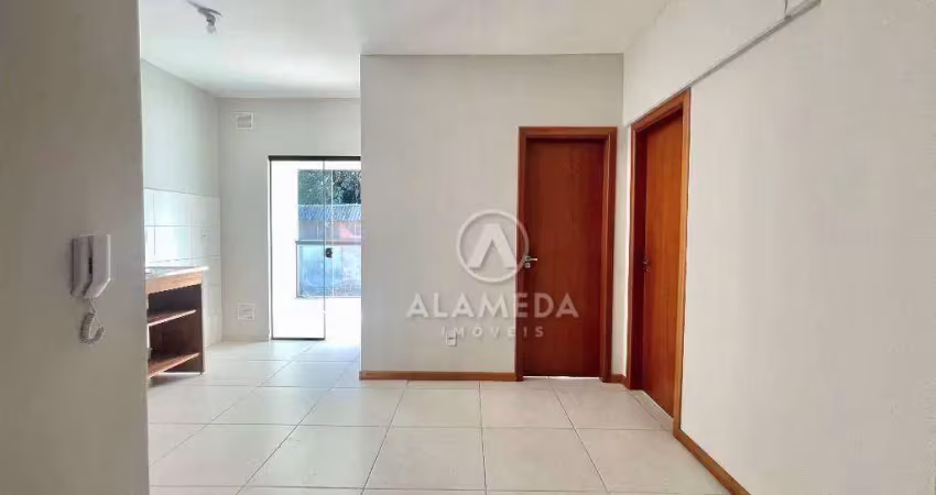 Apartamento com 2 dormitórios para alugar, 50 m² por r$ 1.600,00/mês - fortaleza - blumenau/sc