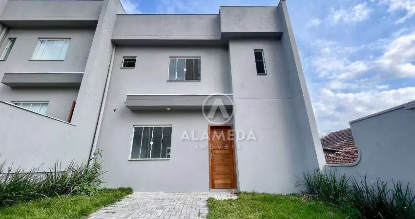 Sobrado com 3 dormitórios à venda, 94 m² por r$ 570.000,00 - vila nova - blumenau/sc