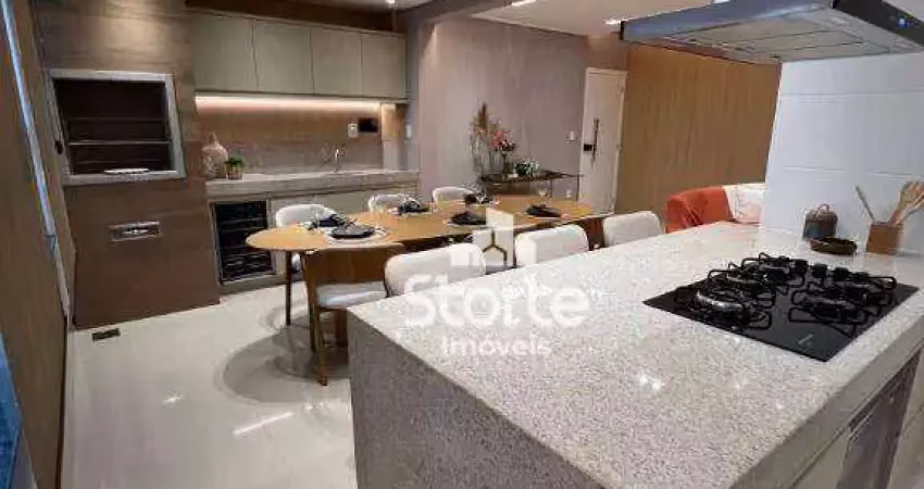 Apartamento com 3 dormitórios à venda, 101 m² por r$ 660.000,00 - santa mônica - uberlândia/mg