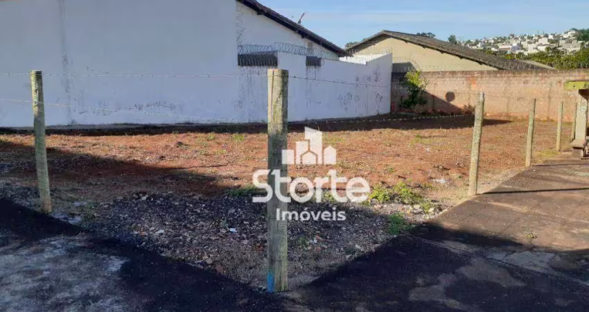 Terreno de esquina à venda, 360m² por r$ 380.000 - cidade jardim - uberlândia/mg