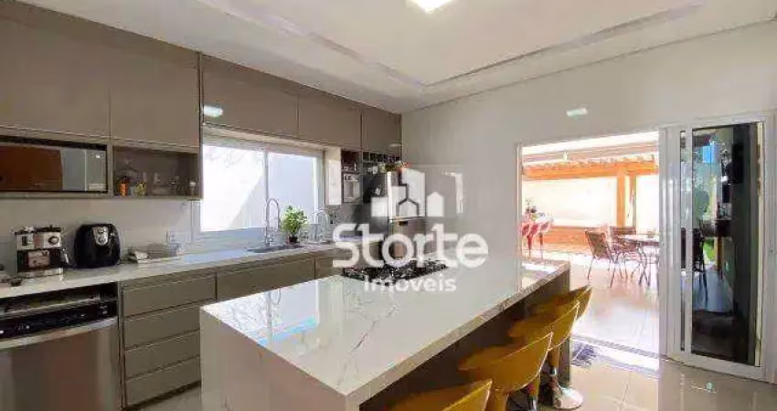Casa com 3 dormitórios à venda, 210 m² por r$ 1.250.000,00 - jardim inconfidência - uberlândia/mg