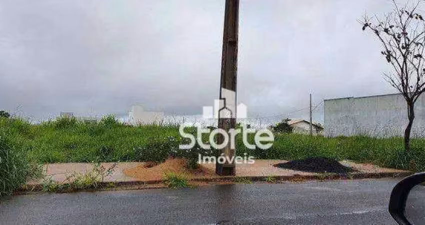 Terreno contra esquina na avenida à venda, 279,36m² por r$ 275.000 - portal do vale - uberlândia/mg