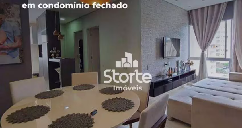 Apartamento com 2 dormitórios à venda, 59 m² por r$ 240.000,00 - jardim holanda - uberlândia/mg