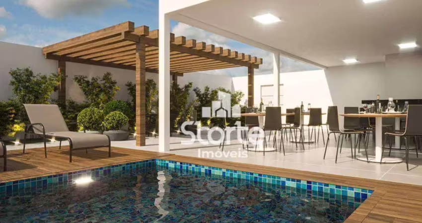 Apartamentos com 2 dormitórios à venda, 54m² a partir de r$ 310.000 - martins - uberlândia/minas gerais