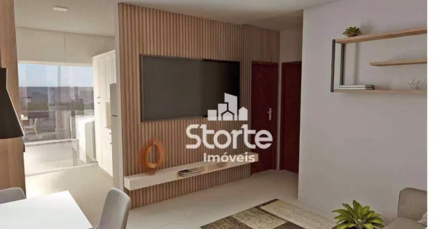 Apartamentos com 2/4 à venda, 56m² e 57m² sendo a partir de r$ 331.000 - tubalina - uberlândia/mg