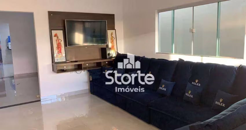 Casa com 4 dormitórios à venda, 180 m² por r$ 580.000,00 - jardim das palmeiras - uberlândia/mg