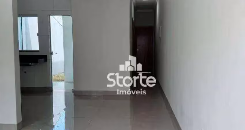 Excelentes casas novas com 2/4 à venda, 72m² por r$ 350.000 - jardim brasília - uberlândia/mg