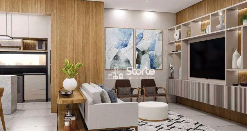 Apartamento com 3 suítes  à venda, 142 m² por r$ 1.300.000 - patrimônio - uberlândia/mg