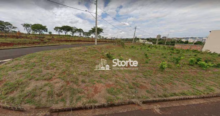 Terreno de esquina à venda, 351,69m² por r$ 193.429 - park dos ipês (shopping  park) - uberlândia/mg