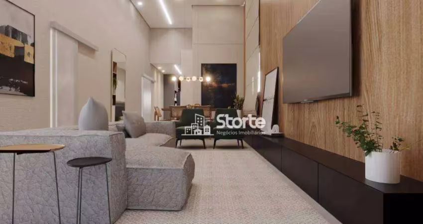 Casa com 3 dormitórios à venda, 215 m² por r$ 2.890.000,00 - condomínio tamboré uberlândia - uberlândia/mg