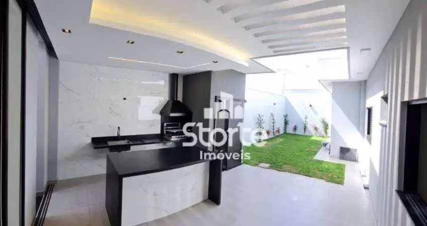 Casa estilo alto padrão com 3 dormitórios à venda, 159m² por r$ 1.050.000 - quinta alto umuarama - uberlândia/mg