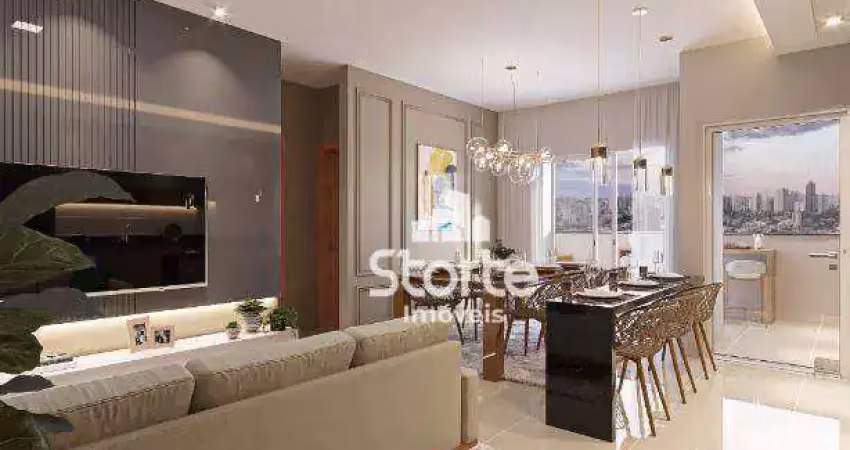 Apartamentos com 2 dormitórios à venda, 59,87m² e 66,33m² sendo a partir de r$ 360.000 - tubalina - uberlândia/mg