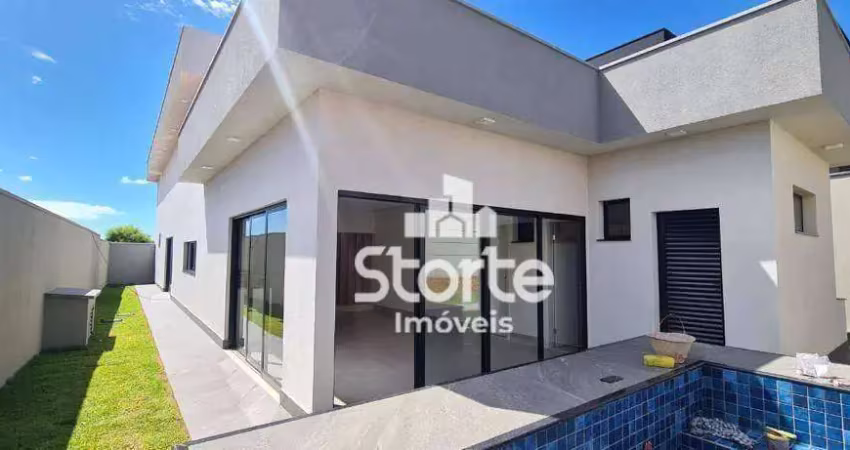 Casa alto padrão com 3 suítes à venda, 205 m² por r$ 2.100.000 - condomínio alphaville 2 - uberlândia/mg