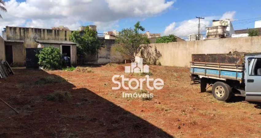 Terreno à venda, 398,20m² por r$ 450.000 - saraiva - uberlândia/mg