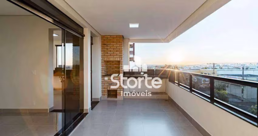 Apartamento com 3 dormitórios à venda, 110m² por r$ 780.000 - jardim botânico - uberlândia/mg