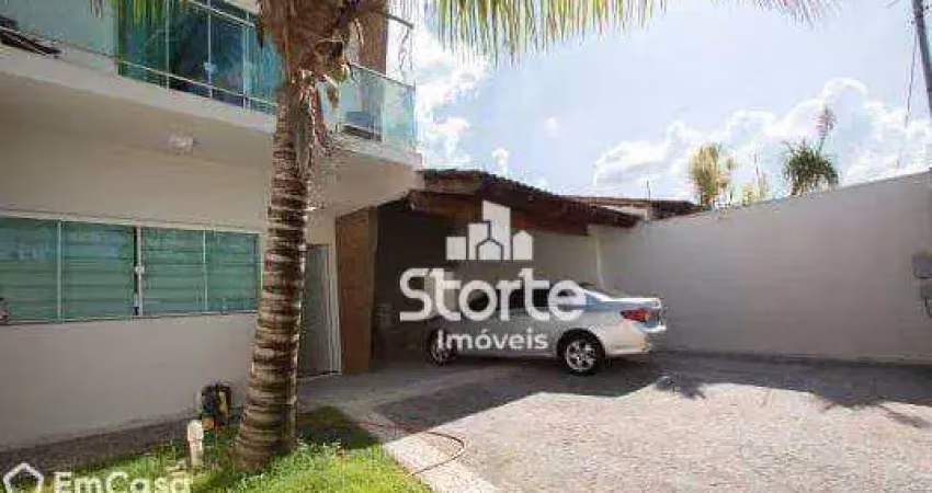 Casa estilo sobrado com 3 suítes à venda, 270m² por r$ 1.400.000 - brasil - uberlândia/mg
