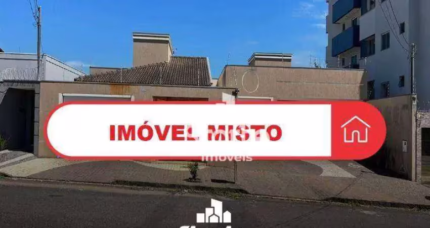 Oportunidade de imóvel misto à venda, aprox. 340m² por r$ 1.290.000 - chácaras tubalina e quartel - uberlândia/mg