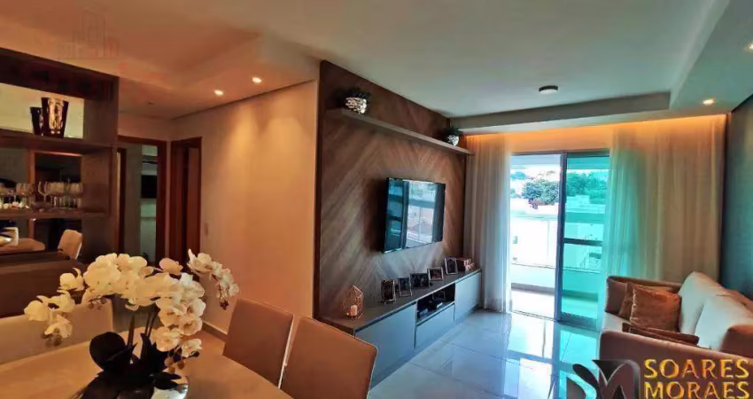 Apartamento com 2 dormitórios à venda, 68 m² por r$ 493.000,00 - tubalina - uberlândia/mg