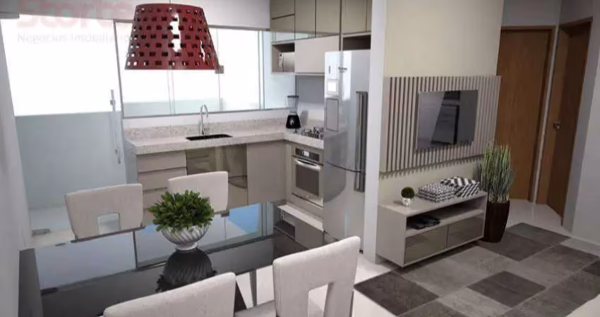 Apartamento com 2 dormitórios à venda, 53 m² por r$ 305.000,00 - bem viver - uberlândia/mg