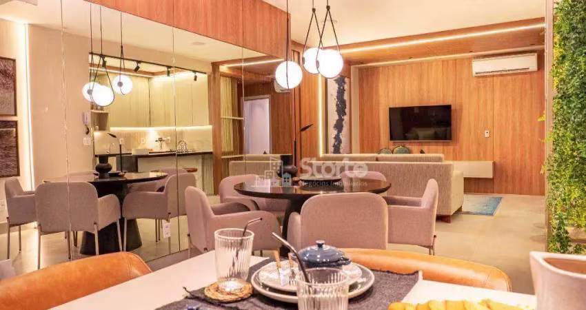 Apartamentos com 3 dormitórios à venda, 116 m² à partir r$ 930.000 - santa mônica - uberlândia/mg