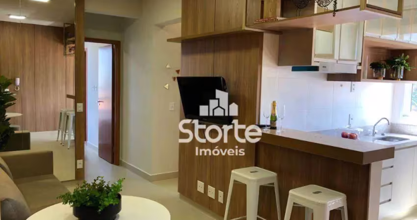 Apartamentos com 2 dormitórios à venda, 48 m² por r$ 330.000 - santa mônica - uberlândia/mg