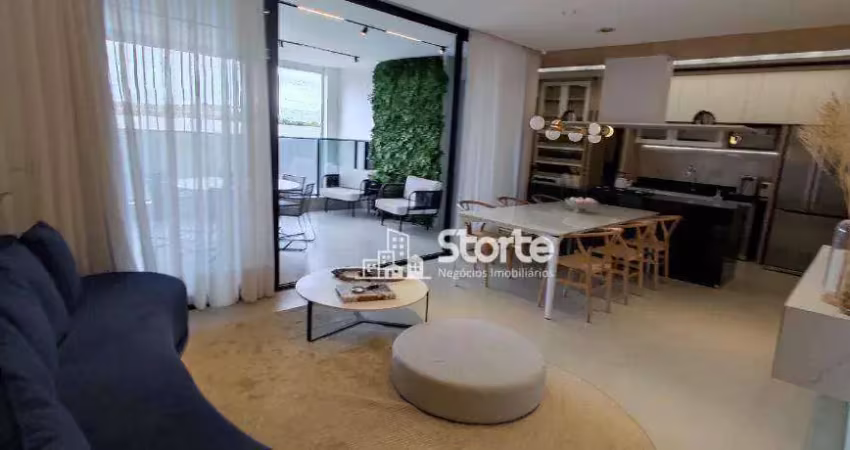 Apartamentos de alto padrão com 3 ou 4 suítes à venda, 225m² sendo a partir de r$ 3.003.392,72 - jardim das acácias - uberlândia/mg