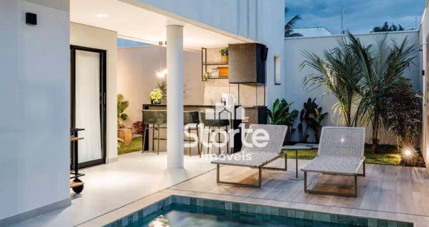 Casas estilos sobrados de alto padrão com 03 suítes à venda, 134m² à 190m², sendo a partir de r$ 1.900.111,10 - city uberlândia - uberlândia/mg