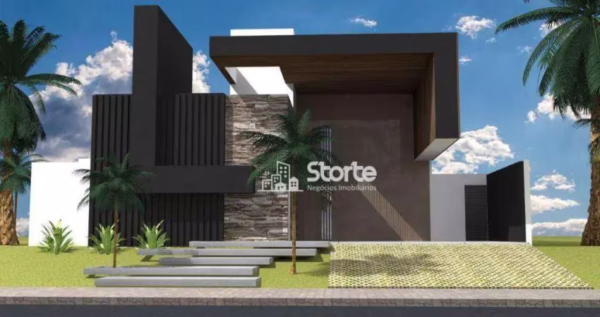 Casa com 3 dormitórios à venda, 217 m² por r$ 2.200.000,00 - condomínio alphaville 2 - uberlândia/mg