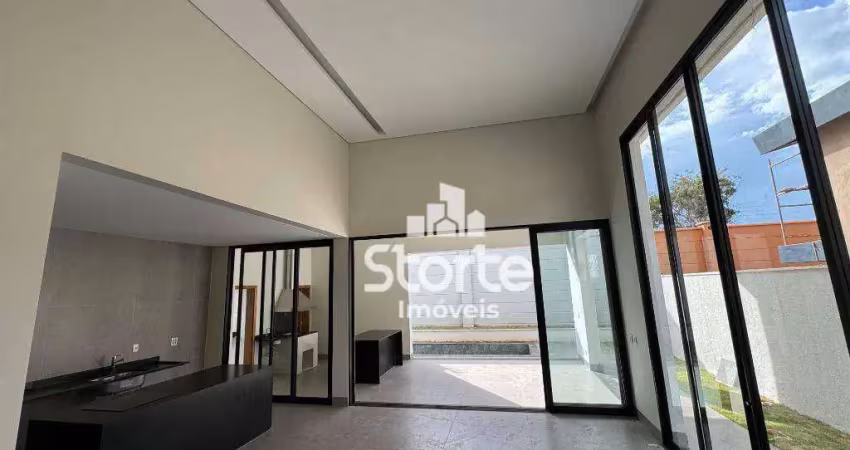 Excelente casa térrea com 3 suítes à venda, 217 m² por r$ 1.699.000 - condomínio alphaville 2 - uberlândia/mg